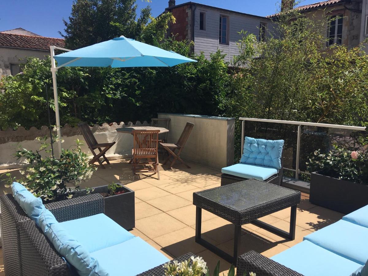 L Appart Des Cloutiers, Terrasse De 25M2 La Rochelle  Bagian luar foto