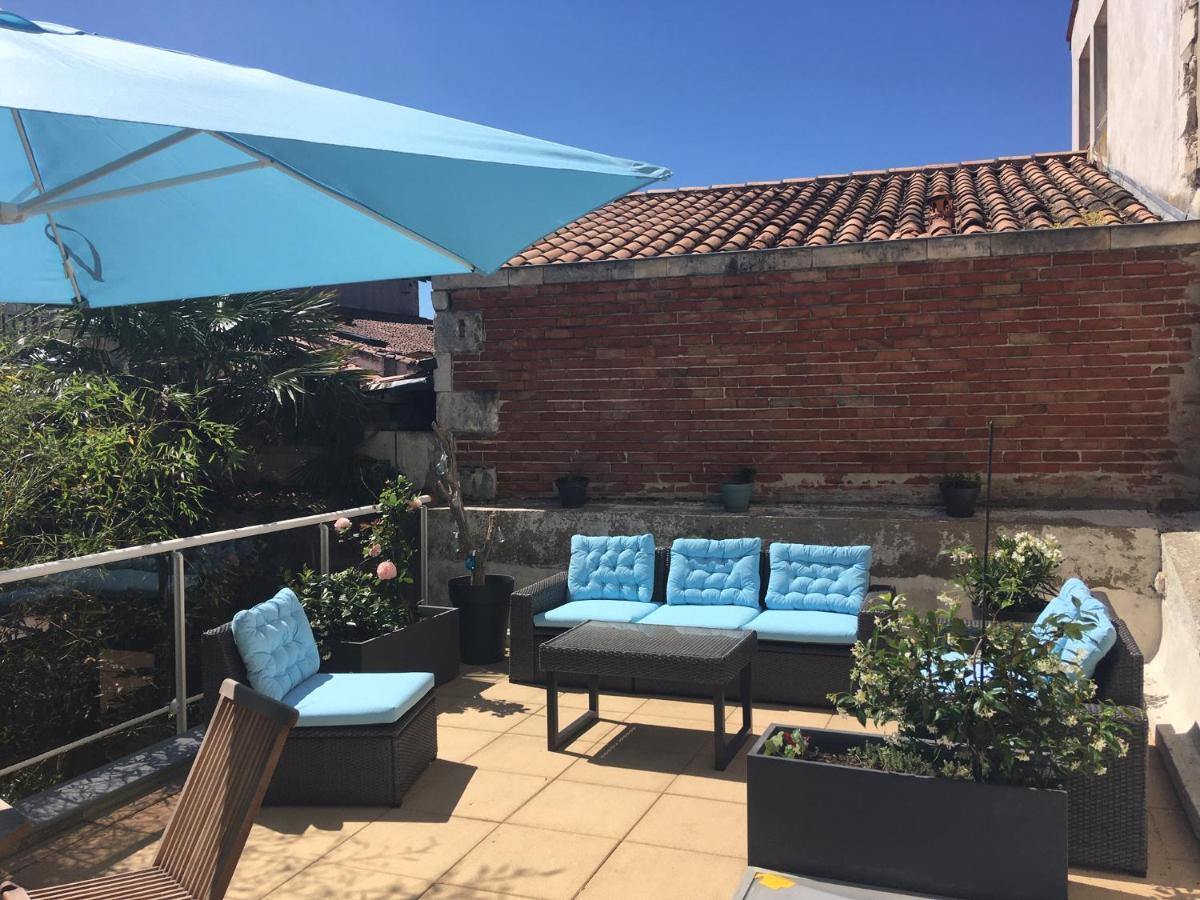 L Appart Des Cloutiers, Terrasse De 25M2 La Rochelle  Bagian luar foto